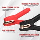 Thumbnail 2 de NOONE 0 Gauge 30 FT jumper cables 1000A 🧰