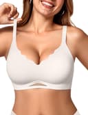 Thumbnail 1 de OEAK Womens Wireless Scalloped Push-Up Bra 🩲