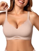 Thumbnail 6 de OEAK Womens Wireless Scalloped Push-Up Bra 🩲