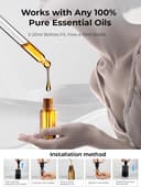 Thumbnail 6 de Pmsusoow Mini Waterless Oil Diffuser 9-Color LED 🌫️