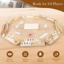 Thumbnail 2 de Rummy Board Game Set 214-Tile, 2-8 Players 🎲