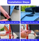 Thumbnail 3 de 1" RV Trim Molding Insert 50 ft Waterproof Screw Cover 🛠️