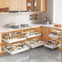 Thumbnail 6 de Seinloes 2-Pack Pull-Out Cabinet Organizers with 21" Depth ⌚