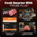 Thumbnail 2 de Smart Wireless Meat Thermometer with Ultra-Thin Probe 6-Sensor Accuracy ⌚
