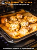 Thumbnail 2 de SMARTAKE 200 Pcs Parchment Paper 12x16 Inches 🍽️