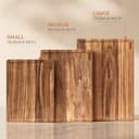 Thumbnail 4 de SMIRLY Wood Cutting Board Set, Bamboo/Acacia 3 Pack 🪵