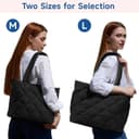 Thumbnail 1 de soewten Puffer Tote Bag Quilted small tote 👜