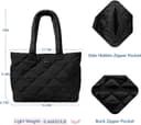 Thumbnail 4 de soewten Puffer Tote Bag Quilted small tote 👜