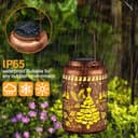 Thumbnail 1 de Solar Lanterns Outdoor Waterproof Garden Decor 📷