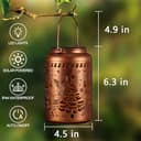 Thumbnail 3 de Solar Lanterns Outdoor Waterproof Garden Decor 📷