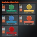 Thumbnail 1 de SPTA SQPPS5MIX 5.5" Buffing Pads for Car Polish 🚗