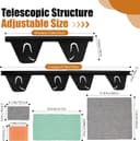 Thumbnail 4 de Stove Guard Adjustable 13.8–27.6" Stainless Steel 🍽️