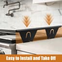 Thumbnail 6 de Stove Guard Adjustable 13.8–27.6" Stainless Steel 🍽️