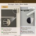 Thumbnail 2 de TETOTE Brushed Nickel 32" x 36" Vanity Mirror 🪞