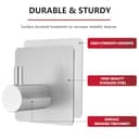 Thumbnail 2 de Z-TIISON Adhesive Towel Hook 8-Pack for Bathroom 🪝