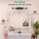 Thumbnail 3 de TokeShimi 36x24 Recessed Mirror ⌚