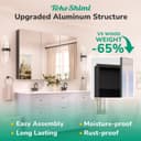 Thumbnail 4 de TokeShimi 40x26 Mirror Medicine Cabinet 🪞