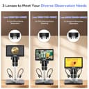 Thumbnail 2 de TOMLOV TriL107 7" 2500X digital microscope 📷