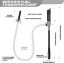 Thumbnail 3 de Transfer Pump Battery Operated Electric Siphon Pump 2.4 GPM ⛽