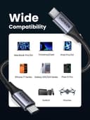 Thumbnail 3 de UGREEN 240W USB‑C to USB‑C Cable 6.6ft 📱