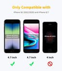 Thumbnail 1 de UNBREAKcable iPhone SE 2022 4.7" tempered glass protector 📱