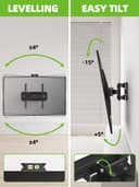 Thumbnail 3 de USX MOUNT Full Motion TV Wall Mount for 32-70" 110 lbs 📺