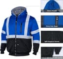 Thumbnail 4 de VENDACE Men's ANSI Class 3 High Visibility Hoodie 5XL 👕