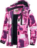 Thumbnail principal de WULFUL Women's Waterproof Ski Jacket, Fleece Lined 🎿