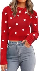 Thumbnail 4 de Zeagoo Round Neck Cropped Sweater for Women 2025 🧥