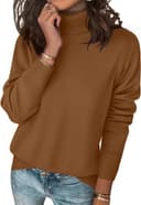 Thumbnail principal de Zeagoo Thick Knit Turtleneck Sweater for Women 🧥