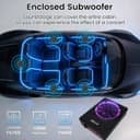 Thumbnail 2 de Znclces 2025 10" 1200W Slim Under-Seat Subwoofer 🔊