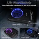 Thumbnail 3 de Znclces 2025 10" 1200W Slim Under-Seat Subwoofer 🔊