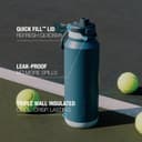 Thumbnail 1 de ZULU Powerfill Pro 32oz Stainless Bottle 🔒🎯