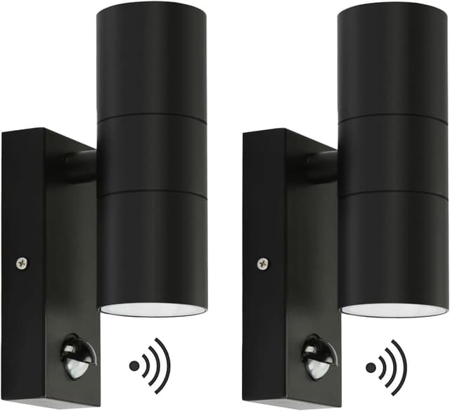 Detalle de Kerry outdoor wall lights with motion sensor