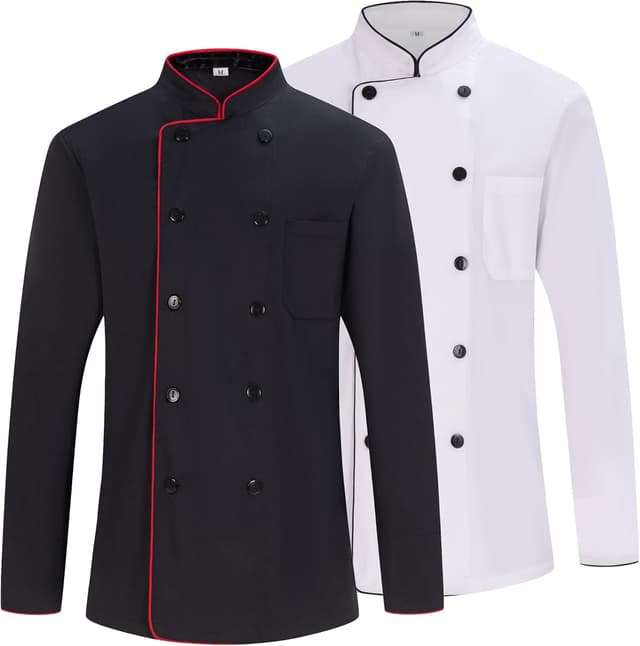 Thumbnail 5 de Misemiya KZ-2-842 Veste chef manches courtes 2 piĂšces đš