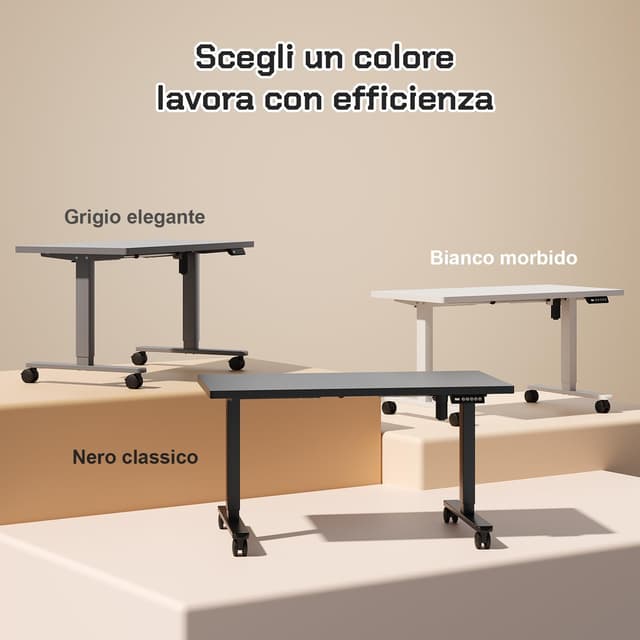 Thumbnail 6 de JUMMICO Standing Desk scrivania elettrica 72-118 cm 📏