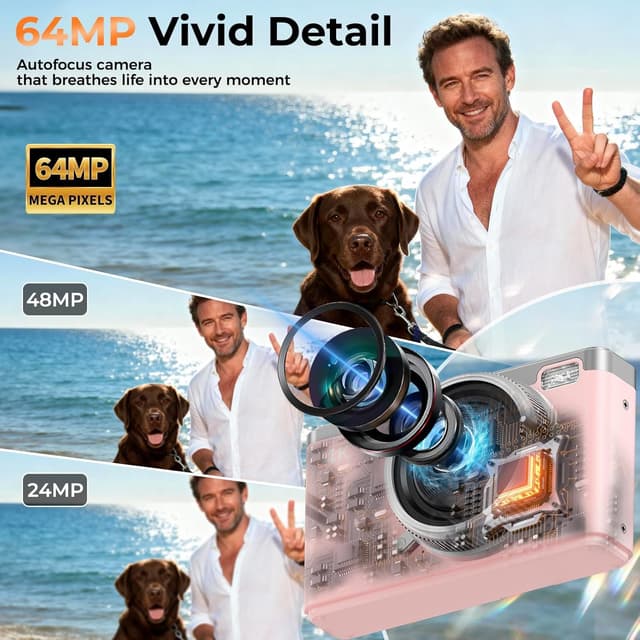 Thumbnail 4 de MaxMango 64MP Autofocus Vlogging Camera