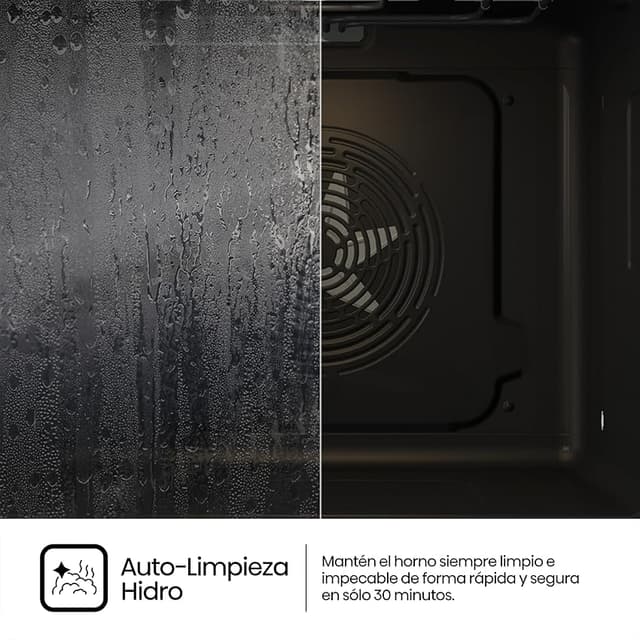 Thumbnail 5 de Hisense BI62216AXE2 horno hidrolítico 77L con guía telescópica