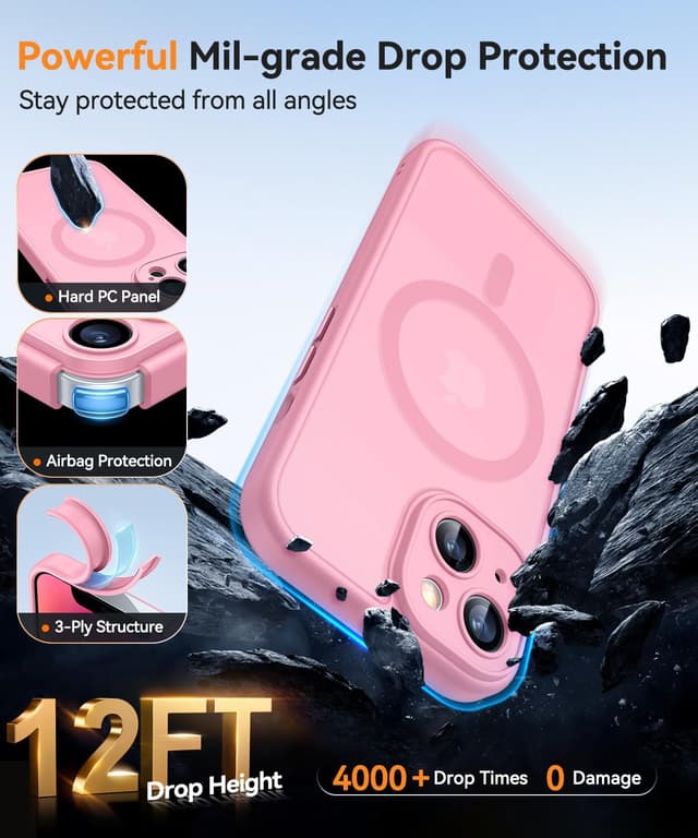 Thumbnail 6 de iPhone 14 MagSafe case 6.1 inch, Pink