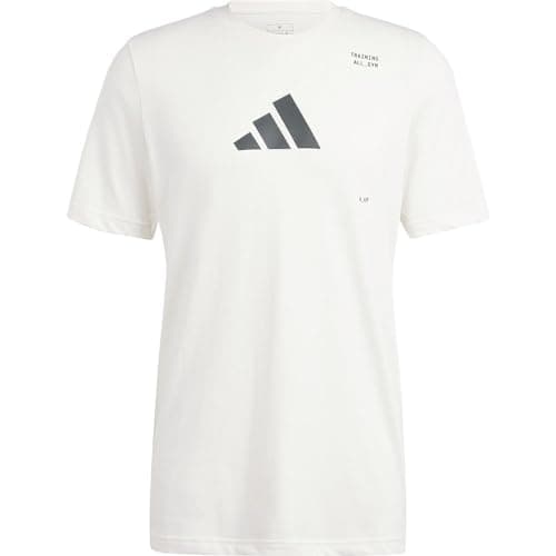 Thumbnail 2 de adidas AEROREADY Graphic Tee para Hombre - Chalk White