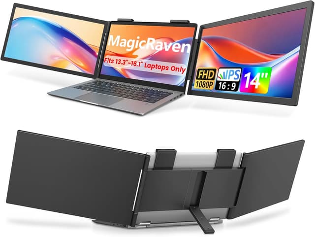 Imagen de MAGICRAVEN Dual Laptop Screen Extender 14" en OfertitasTOP