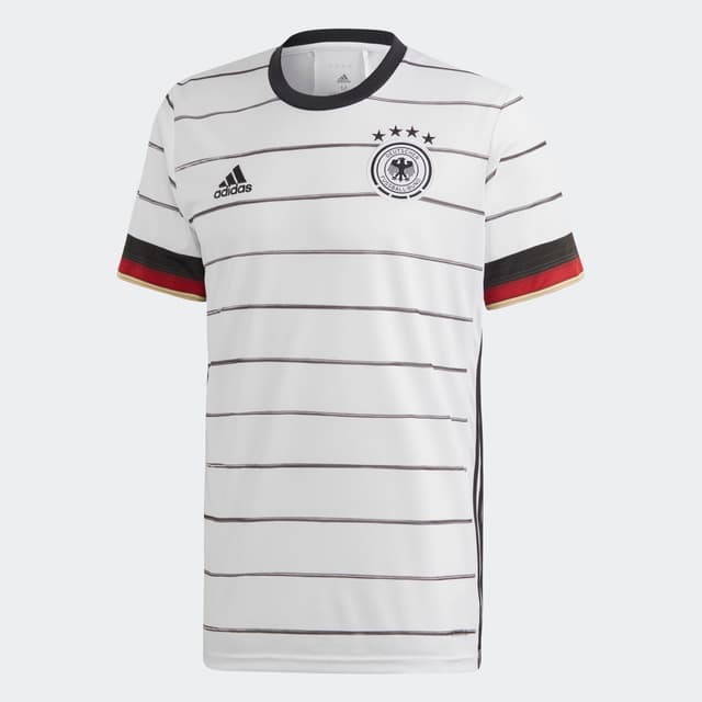 Detalle de adidas Camiseta primera equipación Alemania (blanco)