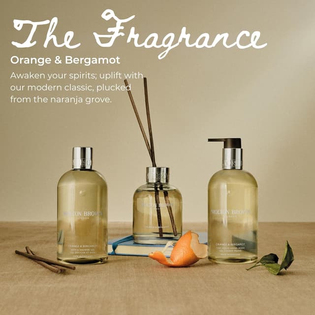 Detalle de Molton Brown Orange & Bergamot hand care set 2 x 300 ml
