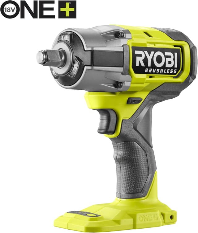 Detalle 2 de Ryobi RIW18BL-0 18V brushless impact wrench 900Nm