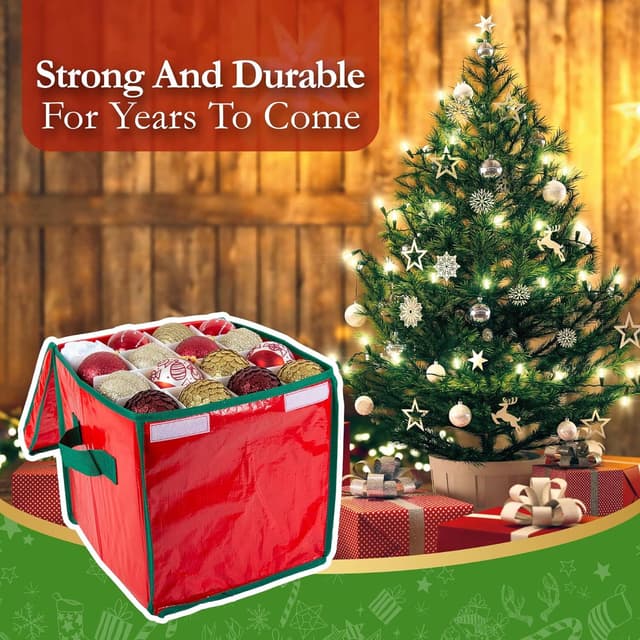 Thumbnail 6 de iN Large Christmas Bauble Storage Box 64