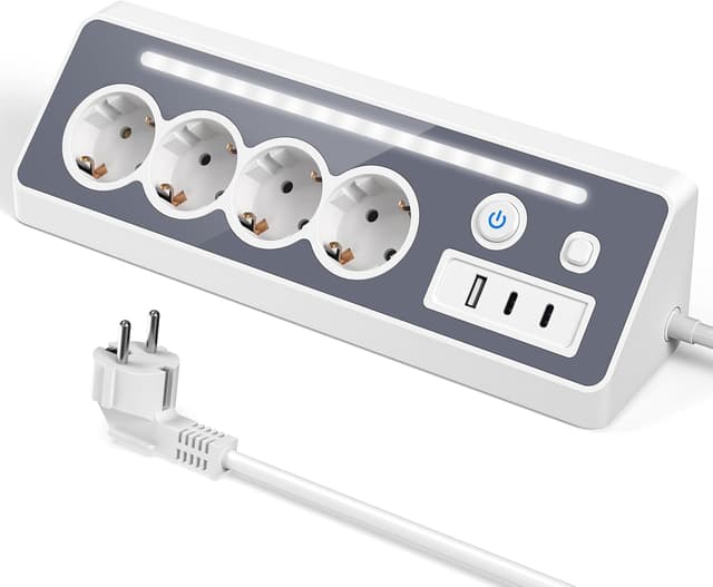 Detalle de Mehrfachsteckdose 16A Ecksteckdose 🔌