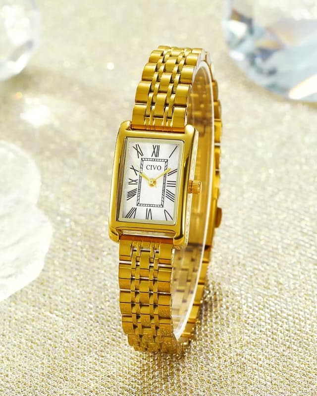 Detalle 2 de CIVO Damenuhr mit rechteckigem 20x25 mm Gehäuse