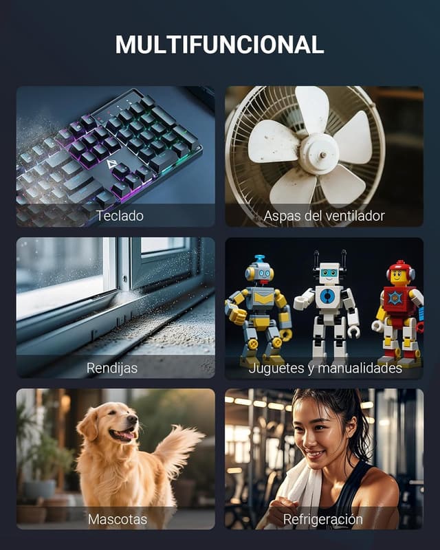 Thumbnail 4 de Vantrue Power Aire Comprimido 800 g