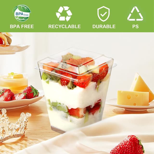 Detalle 2 de FIFWVGP Dessert Cups 5 oz, 60 Count