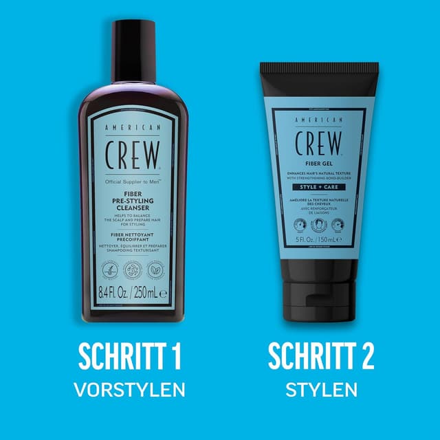 Detalle 1 de AMERICAN CREW Fiber Gel 150 ml für Styling